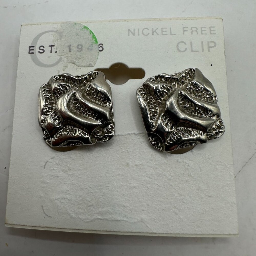 Cato Nickel-Free Clip-On Earrings